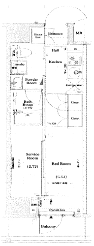 南千住駅 徒歩9分 構造:鉄筋コンクリート造