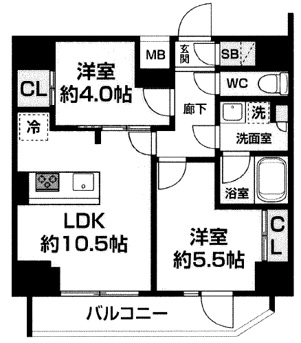 南千住駅 徒歩5分 構造:鉄筋コンクリート造