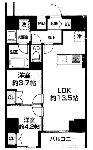 南千住駅 徒歩5分 構造:鉄筋コンクリート造