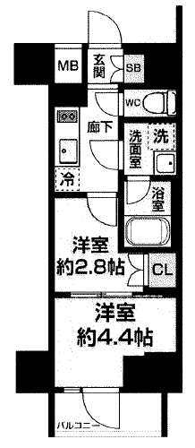 南千住駅 徒歩5分 構造:鉄筋コンクリート造